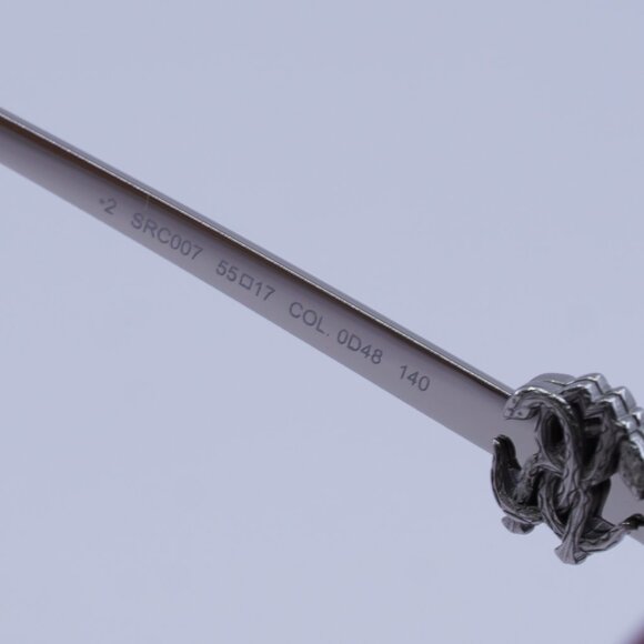 Roberto Cavalli SRC007 0D48 Sunglasses Pink Square Frame, Brown Lenses - Picture 9 of 11